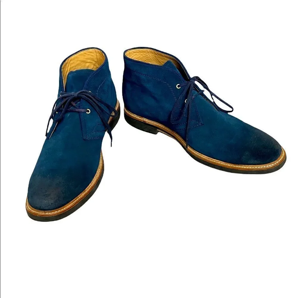 Men’s Ugg Dagmann Chukka Boot Lace-up Blue Suede Size 13